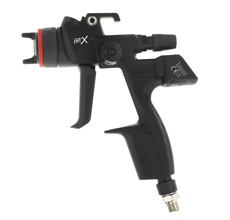 SATA jetX Lackierpistole Seite